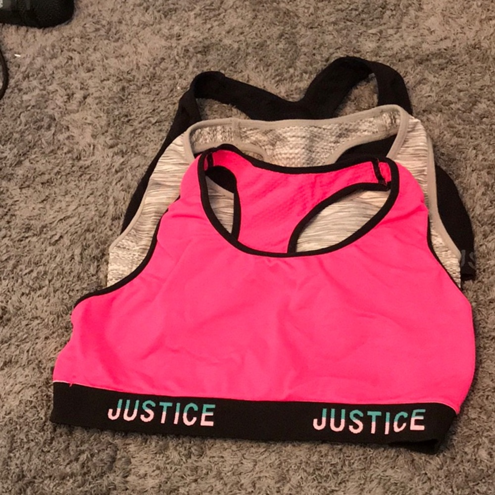 Girls Justice Tank Bras